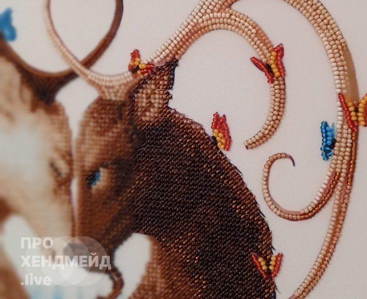 Картина вышитая бисером «Единство»