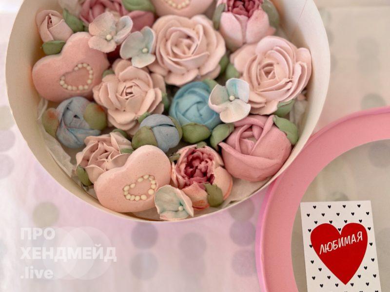 Зефирные цветы