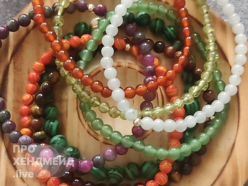 Украшения Handmade из натурального камня