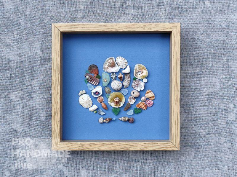 Картина из ракушек A Shell of Shells